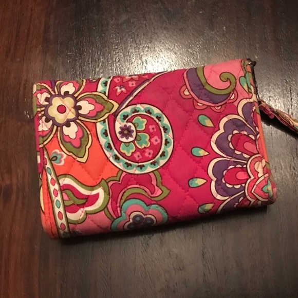 🎉Vera Bradley Paisley Wallet Wristlet - Picture 2 of 8